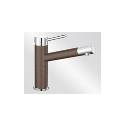 Bateria Blanco ALTA Compact granit, kawowy/chrom 515324